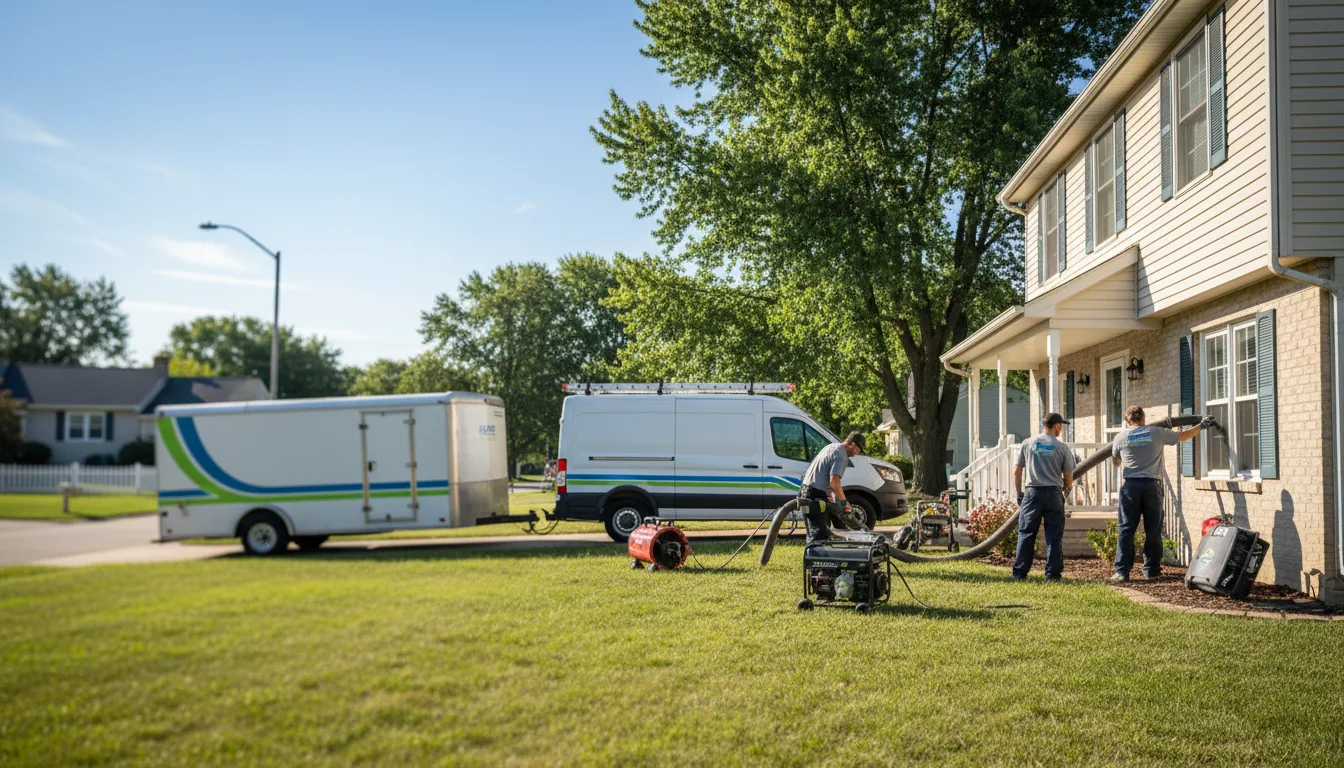 Flooded Basement Restoration And Cleanup With Repair in Saint Xavier, MT near me